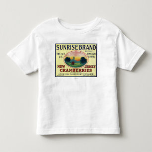 Camiseta De Bebé Etiqueta del arándano de la marca de la salida de
