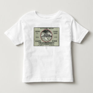 Camiseta De Bebé Etiqueta del arándano de la marca del acorazado d