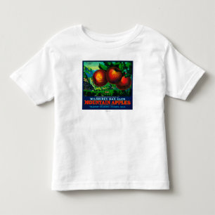 Camiseta De Bebé Etiqueta del cajón de Apple de la cañada del rob