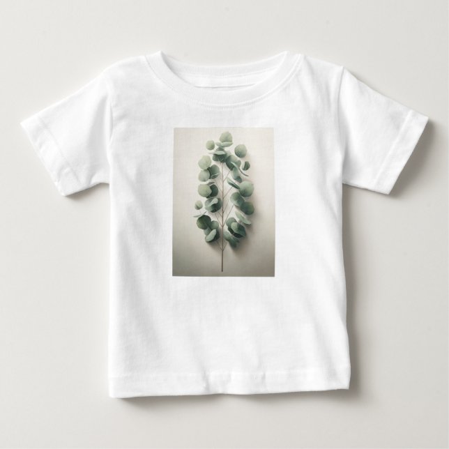 Camiseta De Bebé Eucaliptos susurradores - Tee de bebé sereno (Anverso)