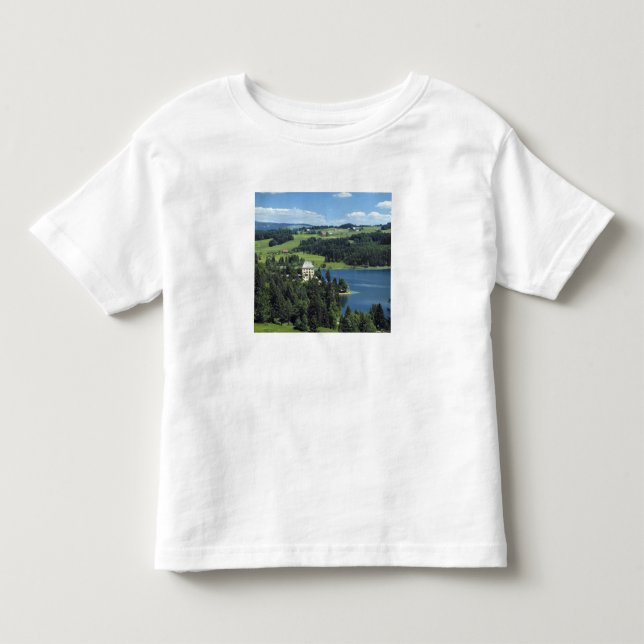 Camiseta De Bebé Europa, Austria, Fuschl. Castillo de Fuschl (Anverso)