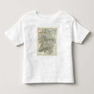Camiseta De Bebé Europa Central, Alemania, Polonia