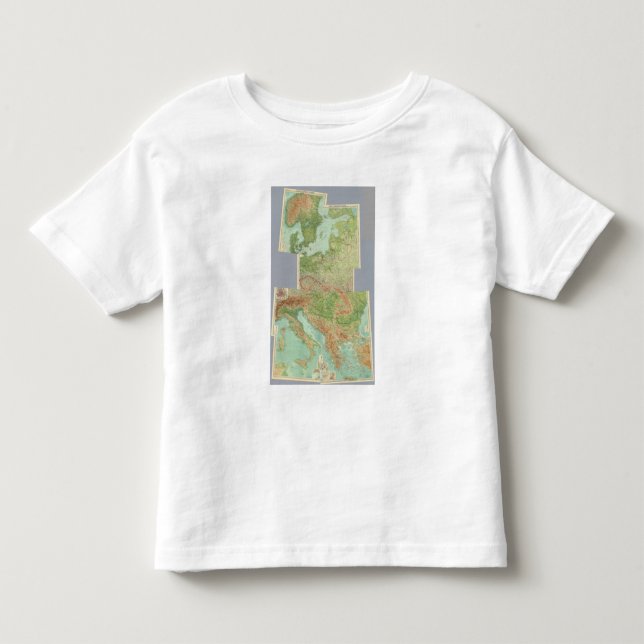 Camiseta De Bebé Europa Central compuesto (Anverso)