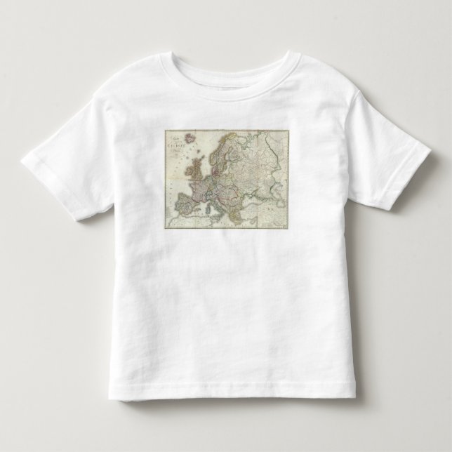Camiseta De Bebé Europa compuesta (Anverso)