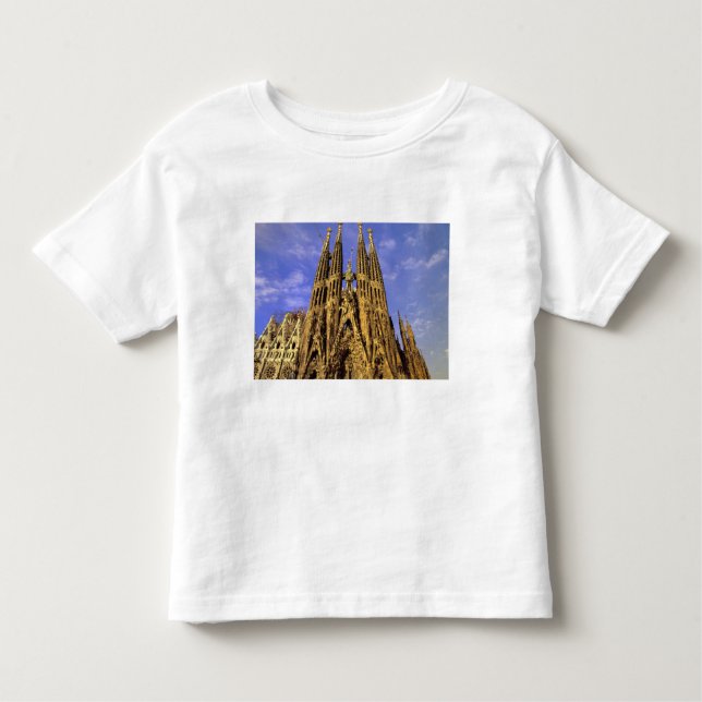 Camiseta De Bebé Europa, España, Barcelona, Sagrada Familia (Anverso)