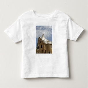 Camiseta De Bebé Europa, España, Cataluña, Barcelona. Park Guell,