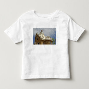 Camiseta De Bebé Europa, España, Catalunya, Barcelona. Park Guell, 