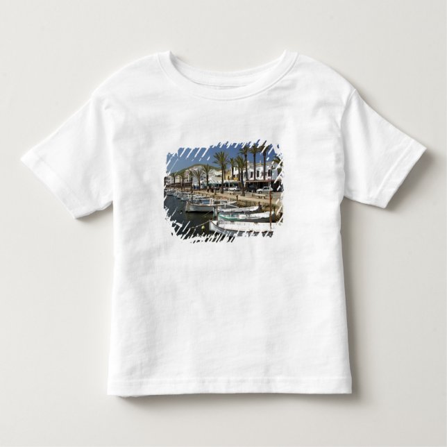 Camiseta De Bebé Europa, España, Menorca. Pesca (Anverso)