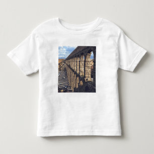Camiseta De Bebé Europa, España, Segovia. La luz tardía proyecta so
