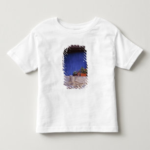 Camiseta De Bebé Europa, Francia, Cereste. Una puerta azul añade c
