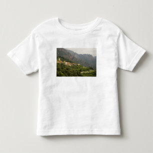 Camiseta De Bebé Europa, Francia, Córcega, Ota. Pueblo de Ota y