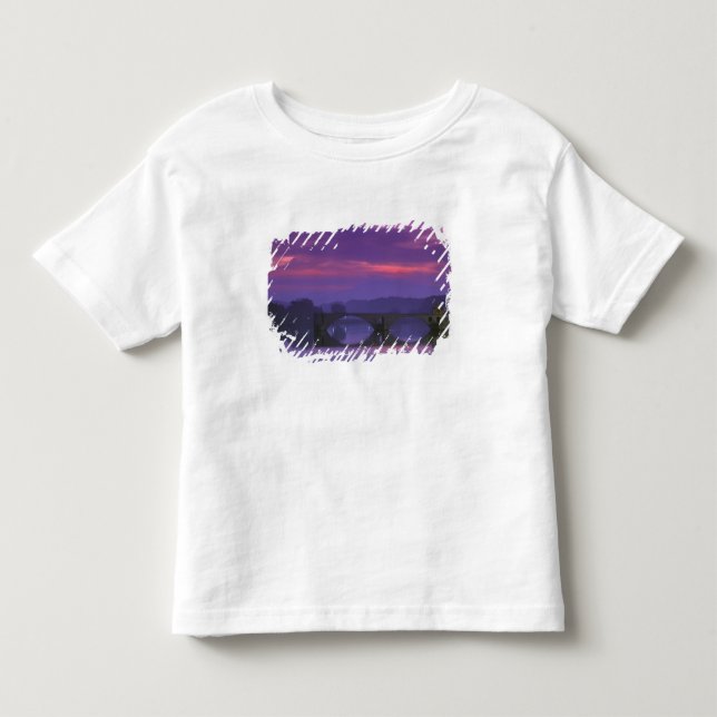 Camiseta De Bebé Europa, Francia, Provenza, Aviñón. Pont St, (Anverso)
