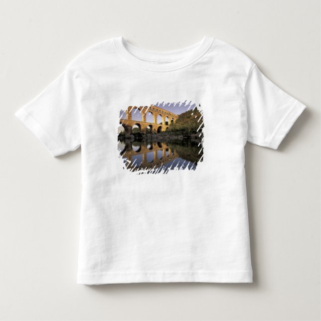 Camiseta De Bebé Europa, Francia, Provenza, Gard; Pont du Gard, (Anverso)