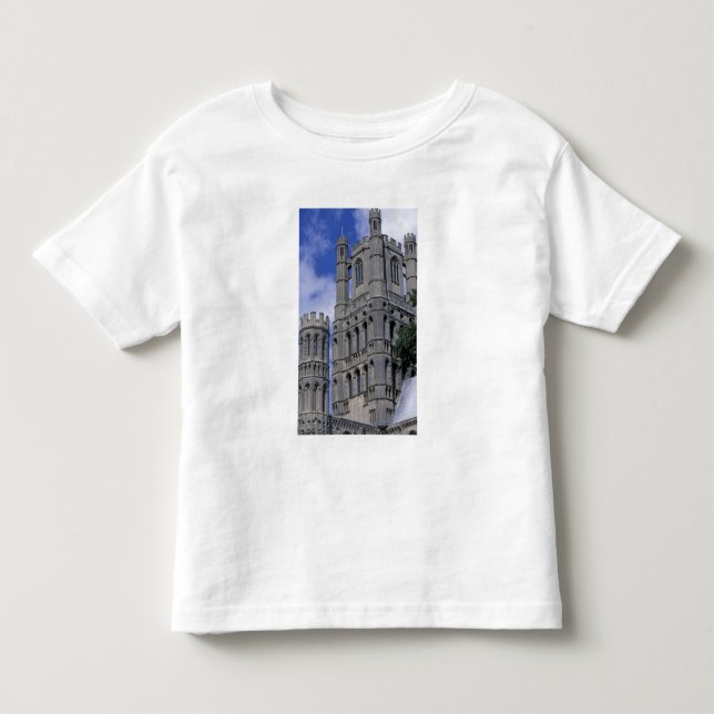 Camiseta De Bebé Europa, Inglaterra, Cambridgeshire, Ely. Ely (Anverso)