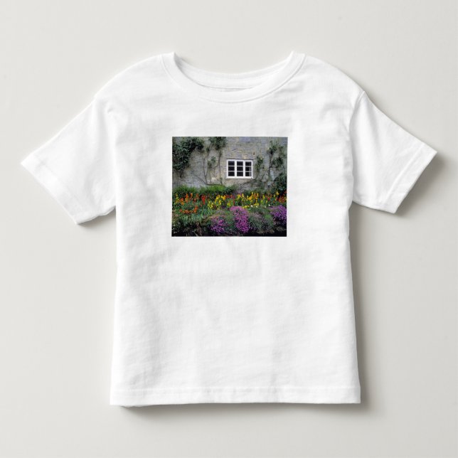 Camiseta De Bebé Europa, Inglaterra, Teffont Magna. Las flores llen (Anverso)