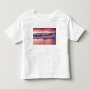 Camiseta De Bebé Europa, Islandia, laguna de Jökulsárlón