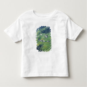 Camiseta De Bebé Europa, Italia, Alpes Dolomitas. Esta pequeña alde