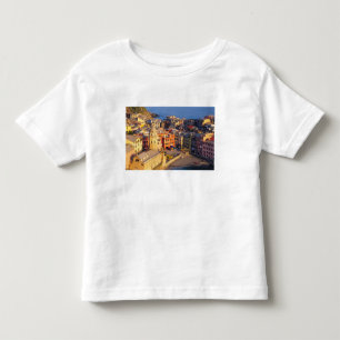 Camiseta De Bebé Europa, Italia, Cinque Terre. Pueblo de Vernazza