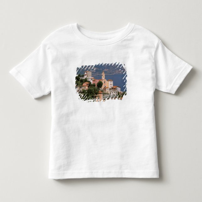 Camiseta De Bebé Europa, Italia, Liguria, La Mortola, Riviera di (Anverso)