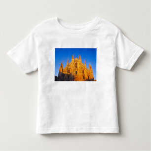 Camiseta De Bebé Europa, Italia, Milán, Catedral de Milán