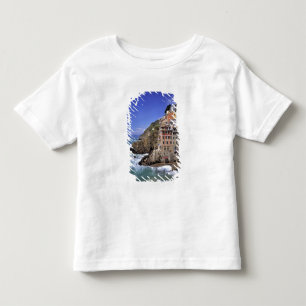 Camiseta De Bebé Europa, Italia, Riomaggiore. Riomaggiore está con