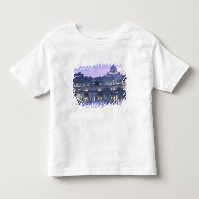 Camiseta De Bebé Europa, Italia, Roma, El Vaticano. San Pedro y (Anverso)