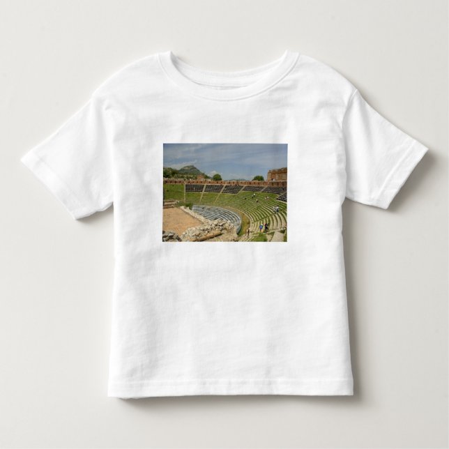 Camiseta De Bebé Europa, Italia, Sicilia, Taormina. siglo III 2 (Anverso)