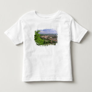 Camiseta De Bebé Europa, Italia, Toscana, Certaldo. Colina medieval