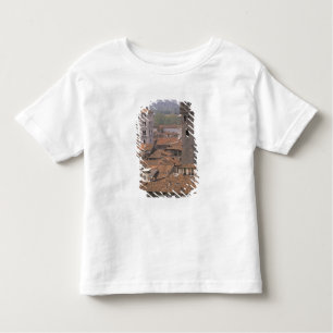 Camiseta De Bebé Europa, Italia, Toscana, Lucca, panorama urbano