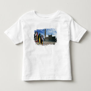 Camiseta De Bebé Europa, Italia, Toscana, Siena. Piazza del