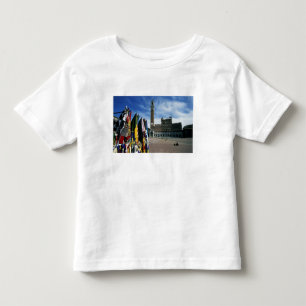 Camiseta De Bebé Europa, Italia, Toscana, Siena. Piazza del