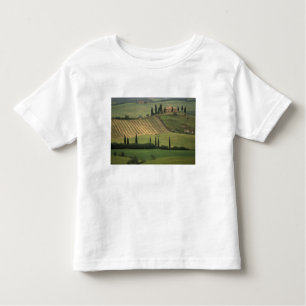 Camiseta De Bebé Europa, Italia, Toscana, Val d'Orcia, Toscana
