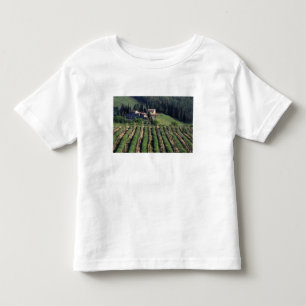 Camiseta De Bebé Europa, Italia, Toscana. Villa pintoresca chipre.