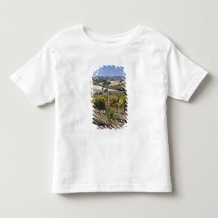 Camiseta De Bebé Europa, Italia, Umbría, cerca de Montefalco, Viñed