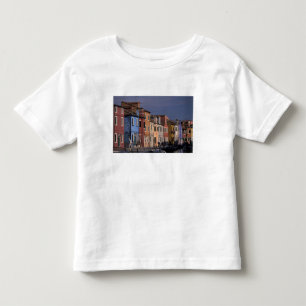 Camiseta De Bebé Europa, Italia, Venecia. Casas multicolores