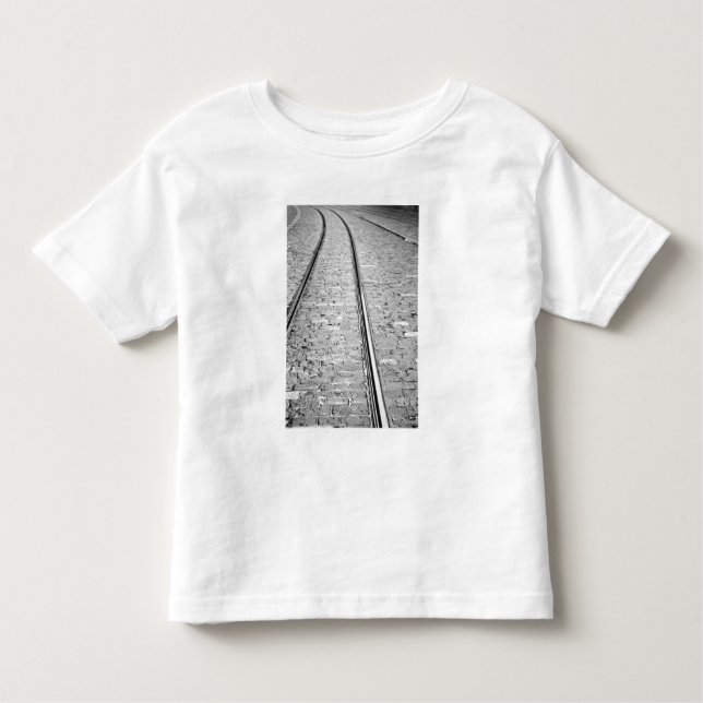 Camiseta De Bebé Europa, Suiza, Berna. vías de tranvía, (Anverso)