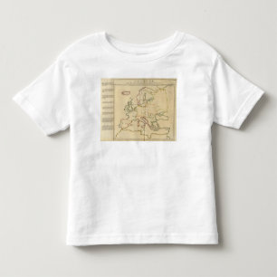 Camiseta De Bebé Europa y ciudades importantes