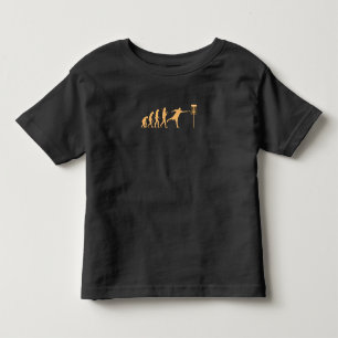 Camiseta De Bebé Evolución del disco de golf