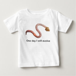 Camiseta De Bebé Evolución pero menor