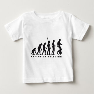 Camiseta De Bebé evolution unicycle