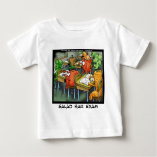 Camiseta De Bebé Examen Divertido de Barra de Ensaladas