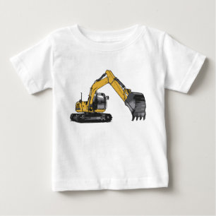 Camiseta De Bebé Excavadora #1 de Fameland