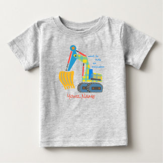 Camiseta De Bebé excavator T-shirt
