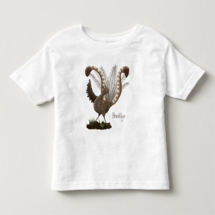 Camiseta De Bebé Excelente ilustracion de personalizado de lyrebird