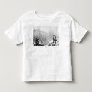 Camiseta De Bebé Exitosa y querida Caza cerca de la fotografía de 