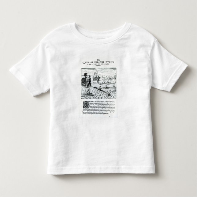 Camiseta De Bebé Expedición de Thomas Cavendish (Anverso)