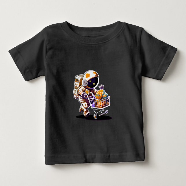 Camiseta De Bebé Expedición del astronauta (Anverso)