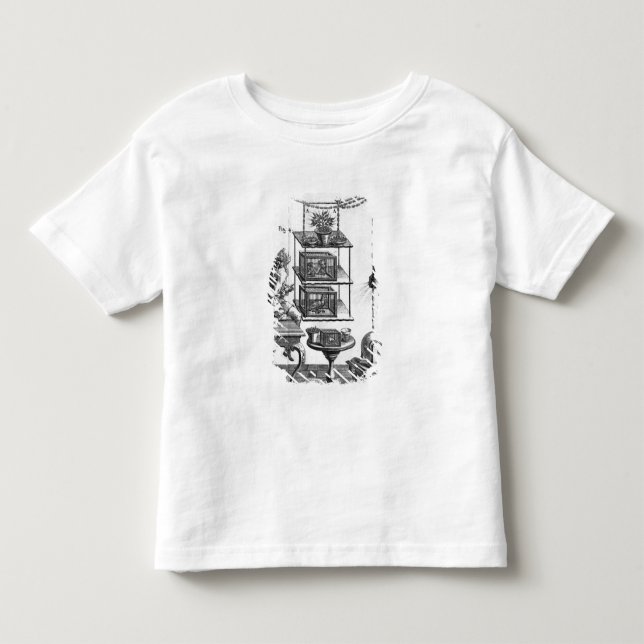 Camiseta De Bebé Experimentación con electricidad (Anverso)