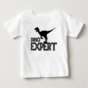 Camiseta De Bebé Experto en Dino - amantes de los dinosaurios
