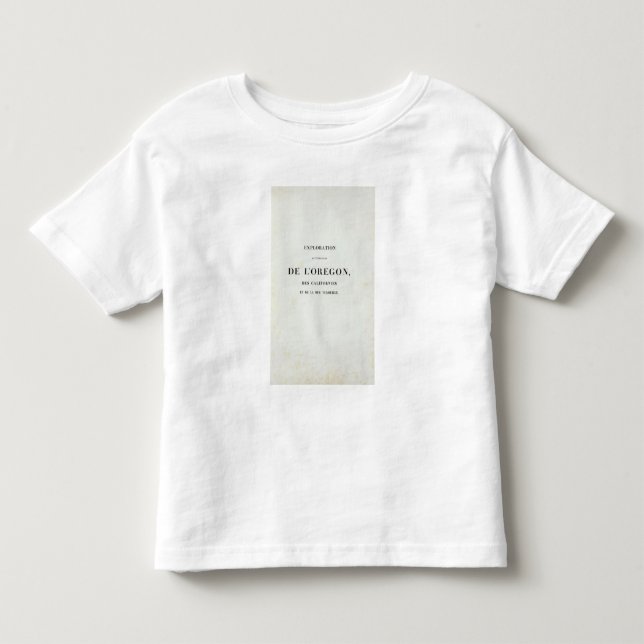 Camiseta De Bebé Exploración de Oregon 3 (Anverso)